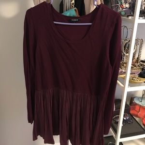 Peplum Sweater dress (Torrid)